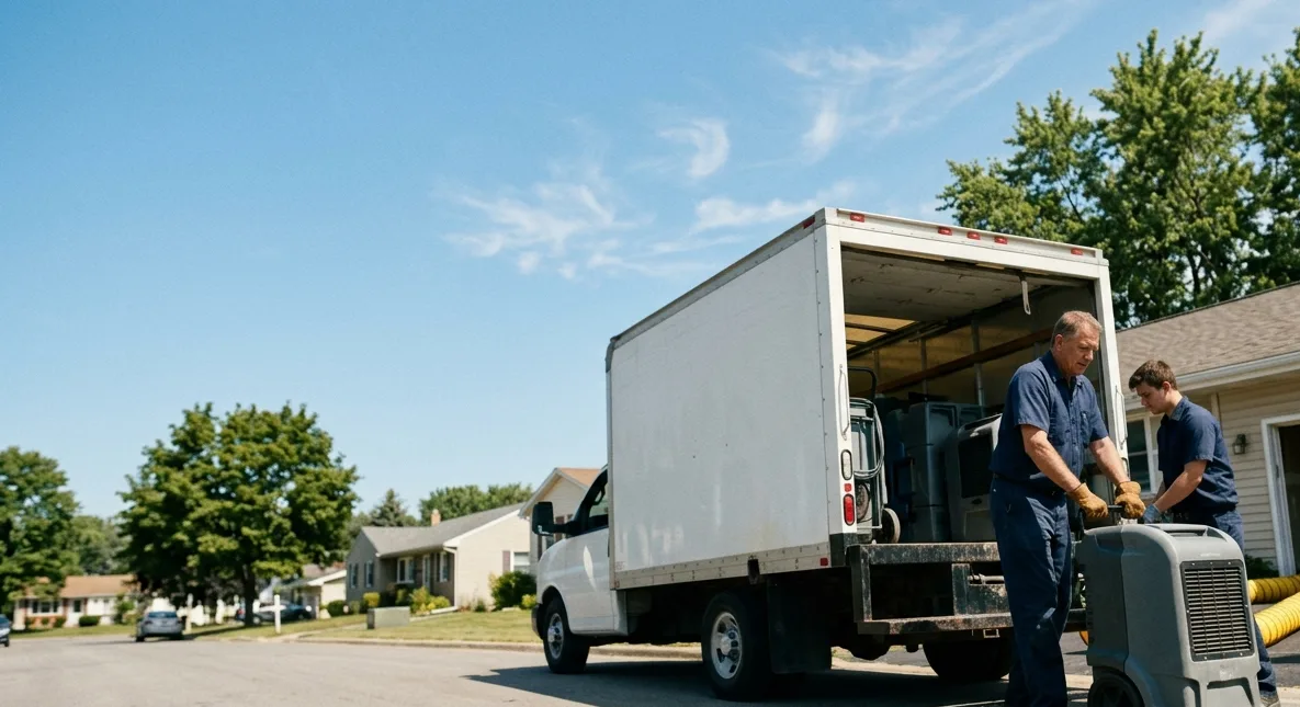 Water Damage Cleanup in Grosse Ile, MI near me